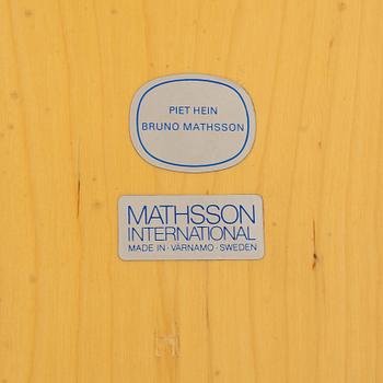 Bruno Mathsson & Piet Hein, dining table, "Superellipse", Mathsson International.