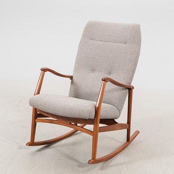 Kurt Olsen, gungstol för  Slagelse Møbelfabrik 1950/60-tal.