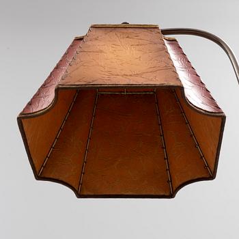 SOFFBORD / SIDOBORD, med lampa, 1930-tal.