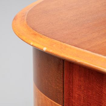 A mahogany veneered cabinet, mid 20th Century.