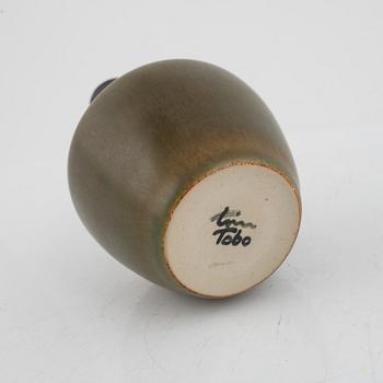 Erich & Ingrid Triller, a stoneware vase, Tobo.