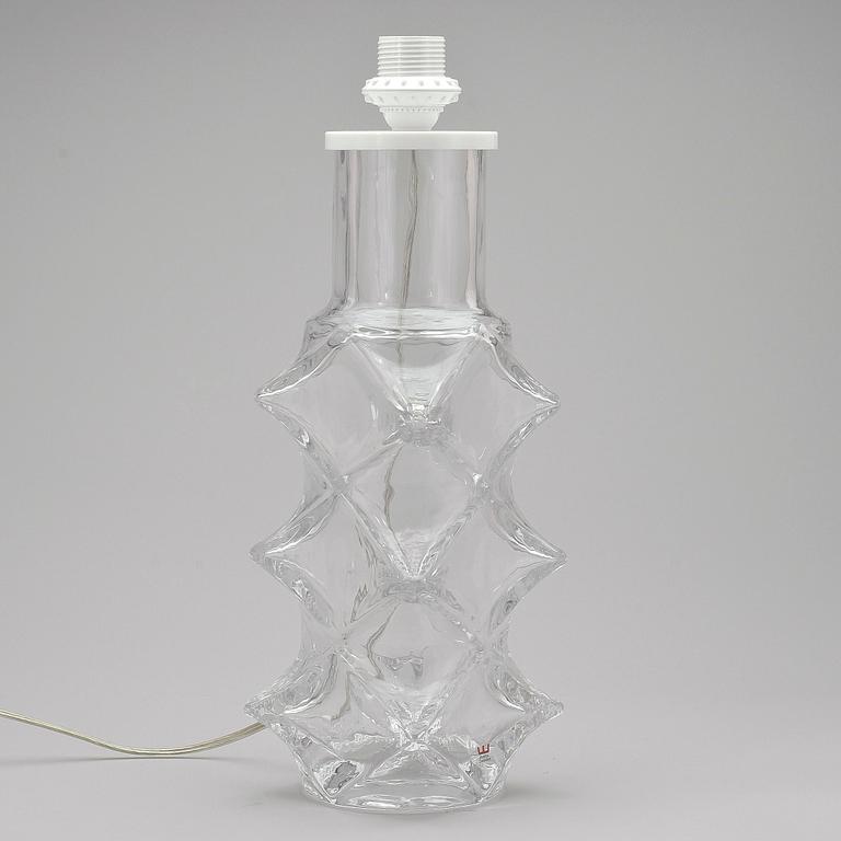 BORDSLAMPA, glas, Hanne Dreutler, Kosta.