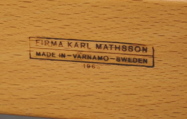 SOFFA, Bruno Mathsson, Firma Karl Mathsson, 1960-tal.
