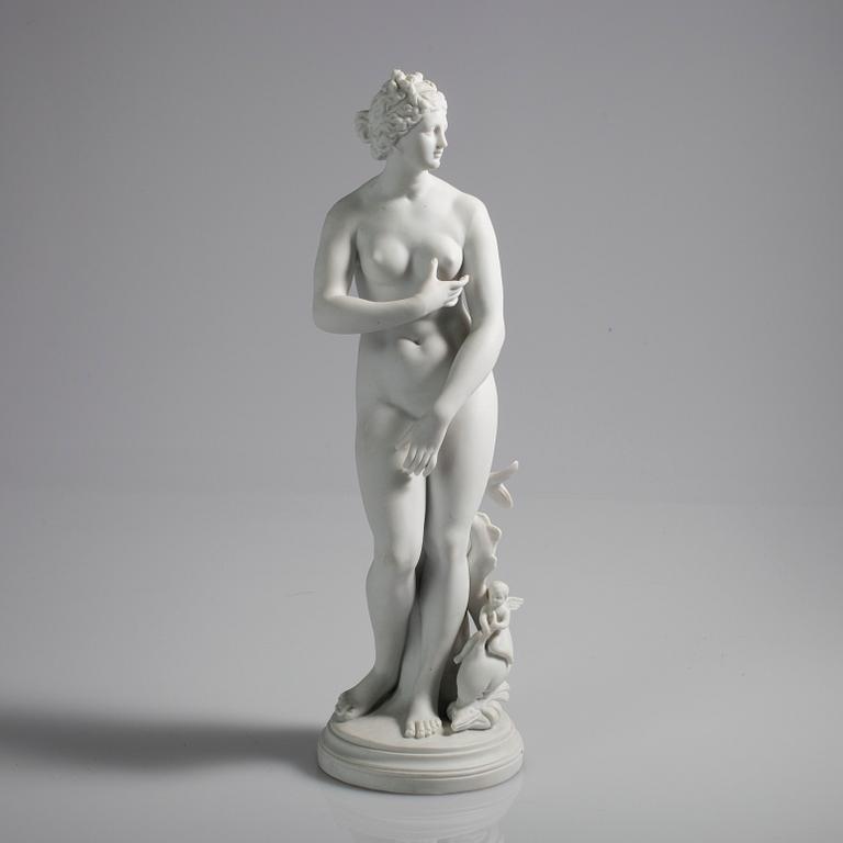 VENUS DE MEDICI, porslin/biskvi  1900-talets början.