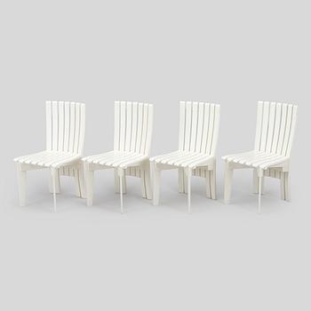 Alvar & Aino Aalto, trädgårdsmöblemang, 5 delar, "Aurinko"-serien, Artek, 2000-tal.