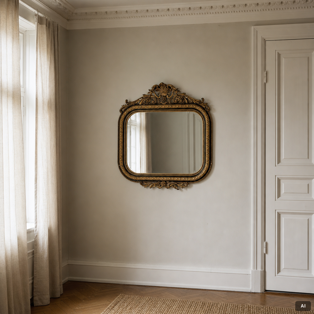 A mirror, second half of the 19th century.