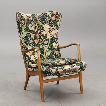 FÅTÖLJ. 1950/50-tal.