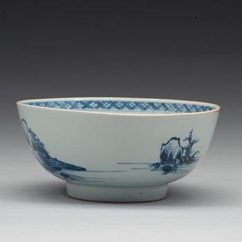 SKÅL, porslin, Qingdynastin, Qianlong (1736-95).