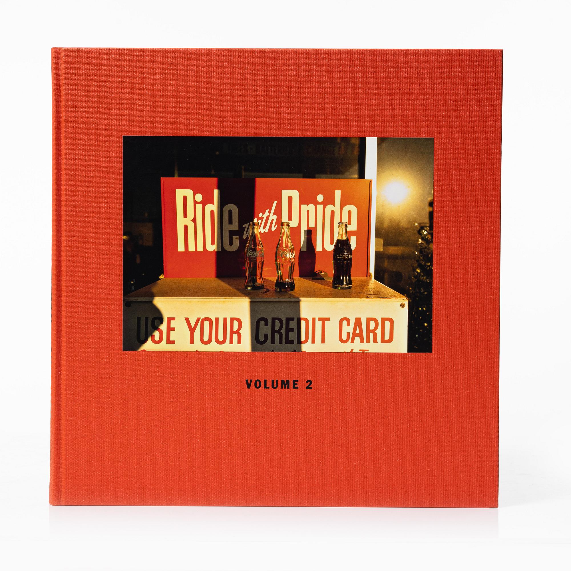 William Eggleston, Box med tre böcker "William Eggleston Chromes vol. 1-3" utgiven av Steidl. En bok signerad.