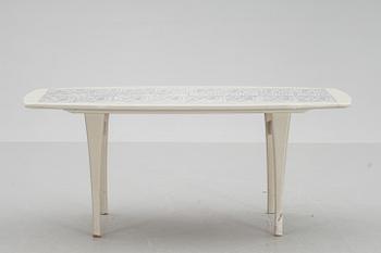 SOFFBORD, signerat Edmund. 1950-tal.