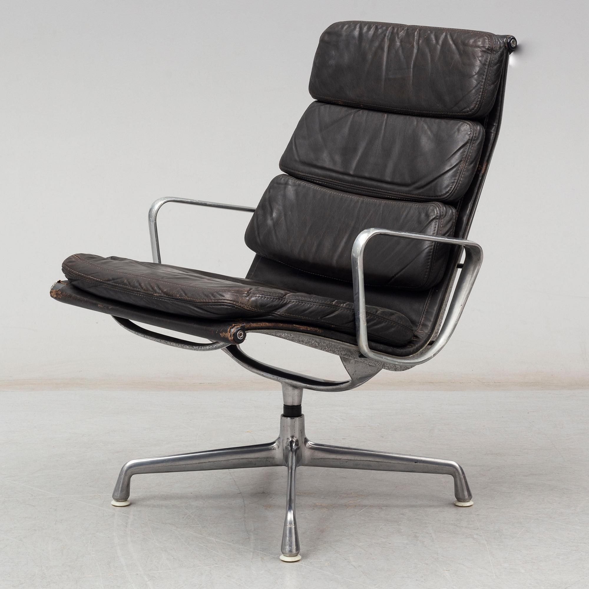 CHARLES & RAY EAMES, kontorsstol, Herman Miller, nummer 938-139, 1900-talets andra hälft.