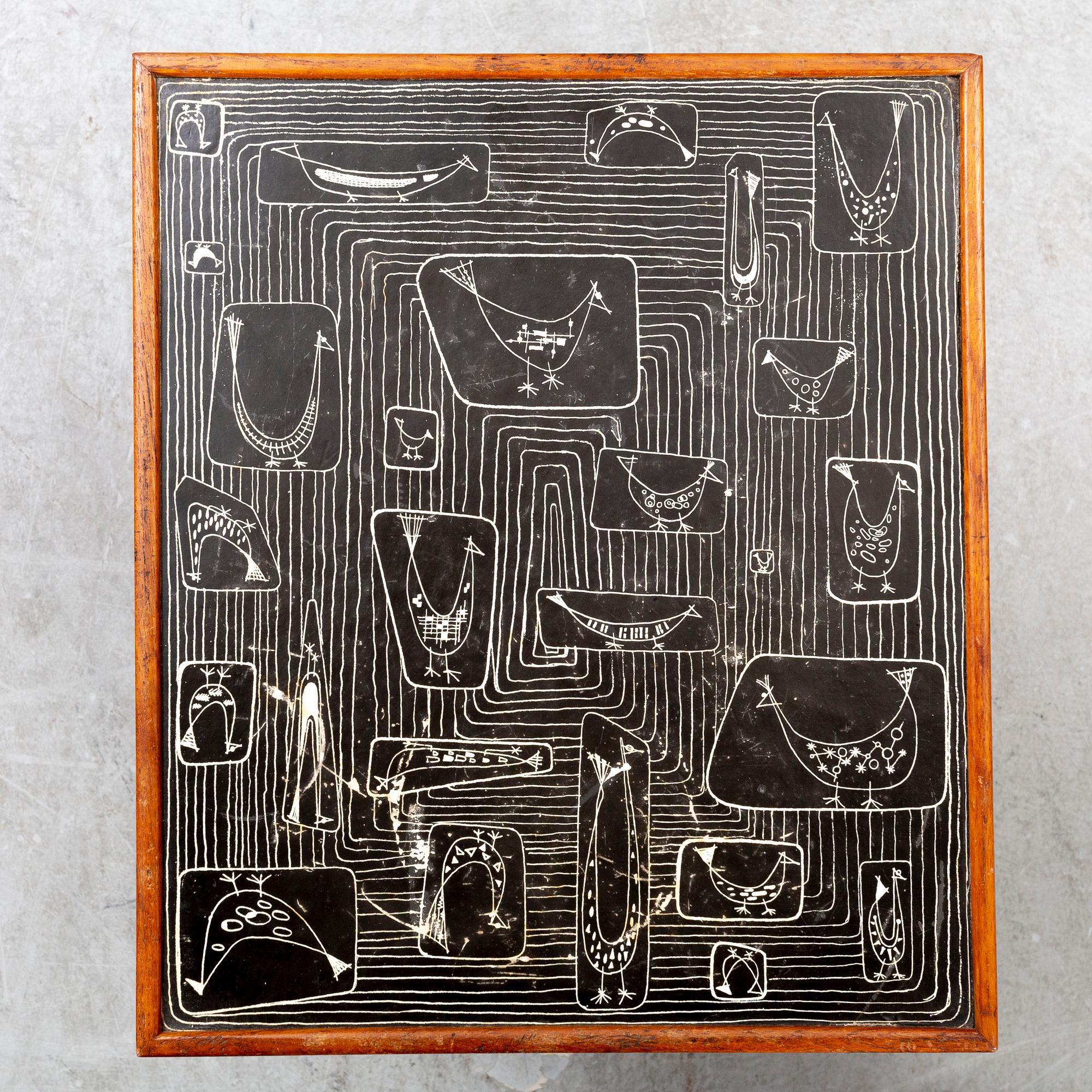 Hans-Agne Jakobsson, bord 1900-talets mitt Åhus AB Markaryd.