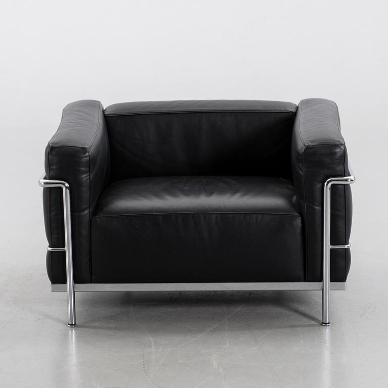 FÅTÖLJ, "LC 3", Cassina.