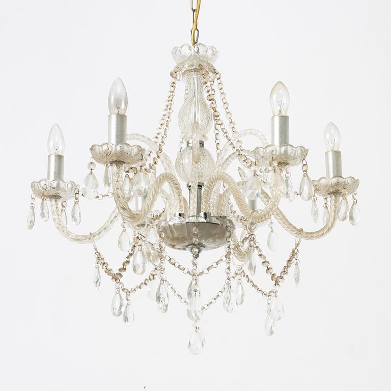 Chandelier, Venetian style, 20th century.