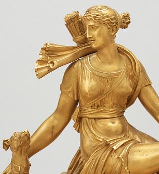 BORDSPENDYL. Frankrike, 1800-talets början. Empire.