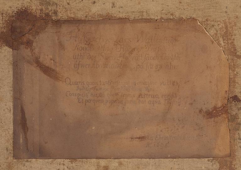 David Klöcker Ehrenstrahl Hans ateljé, "Greve Lars Wallenstedt" (1631-1703).