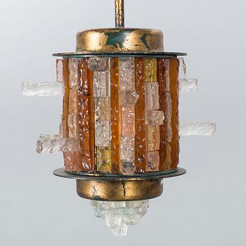 A MID 20TH CENTURY CEILING LAMP,