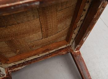 STOLAR, 4 st, gustavianska, omkring år 1800.