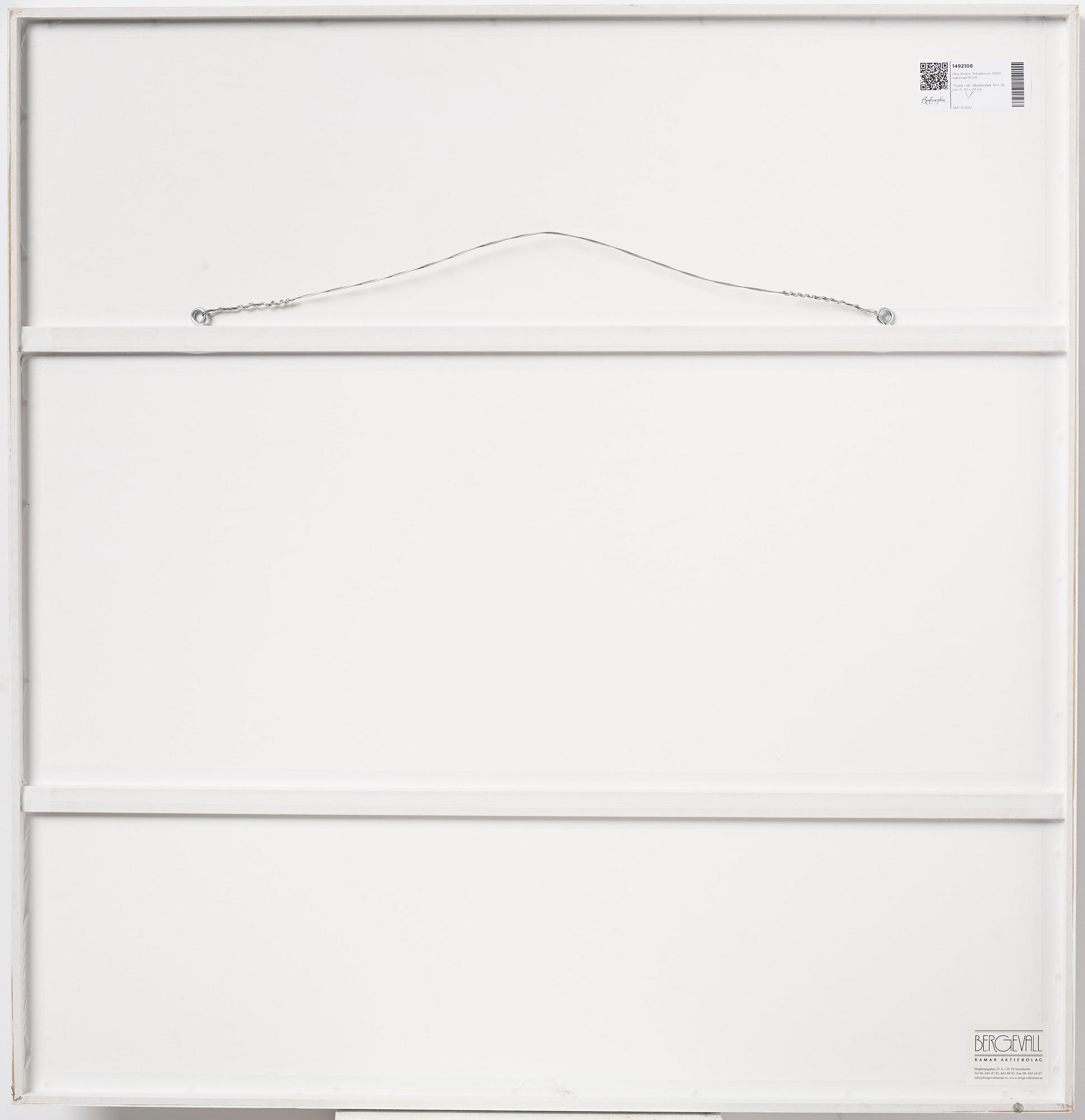 Clay Ketter, 'Road - 1d', 2002.