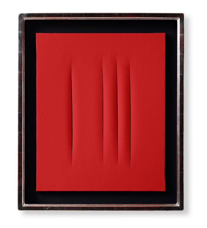 Lucio Fontana, "Concetto Spaziale, Attese".
