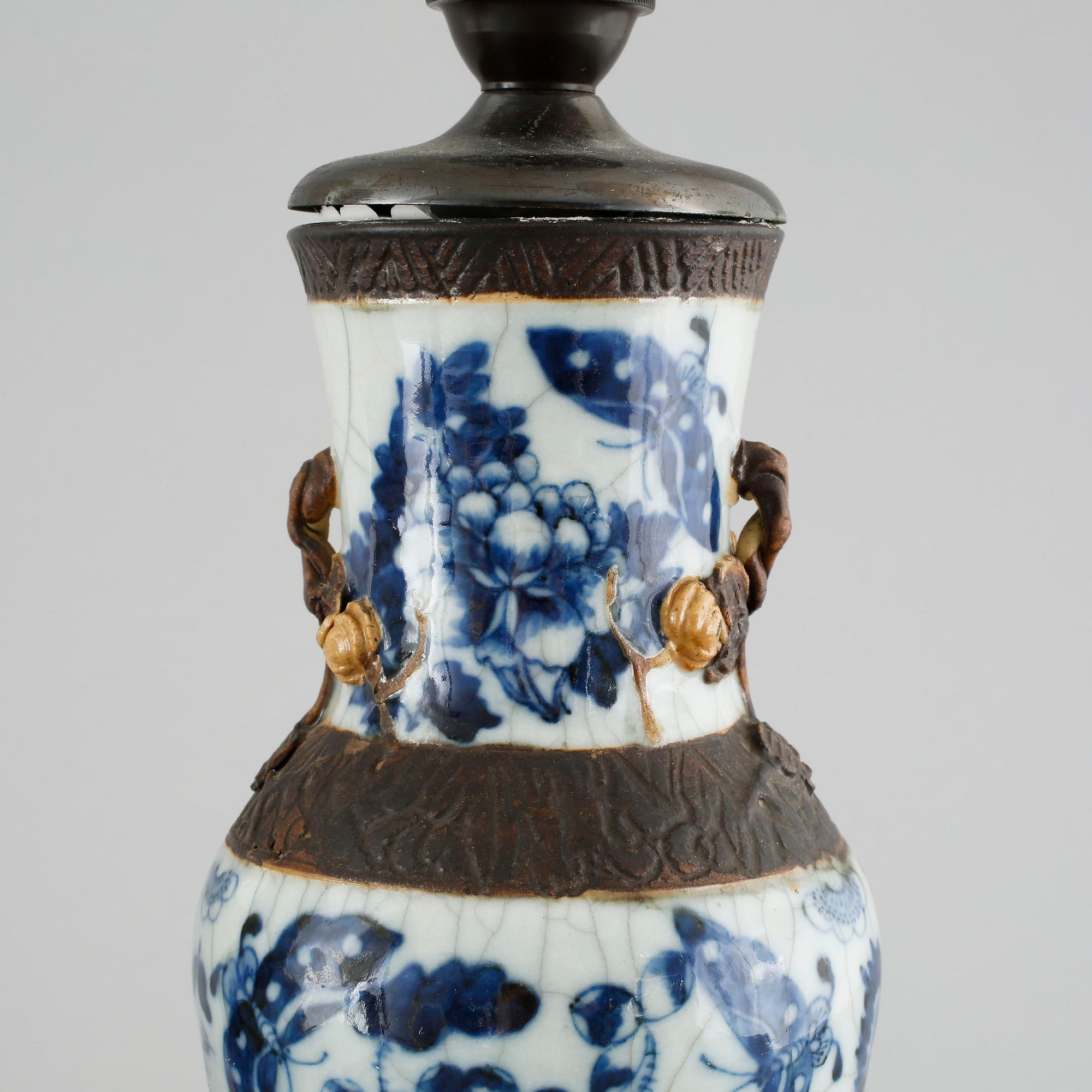 Two Chinese table lamps from the 20th century.