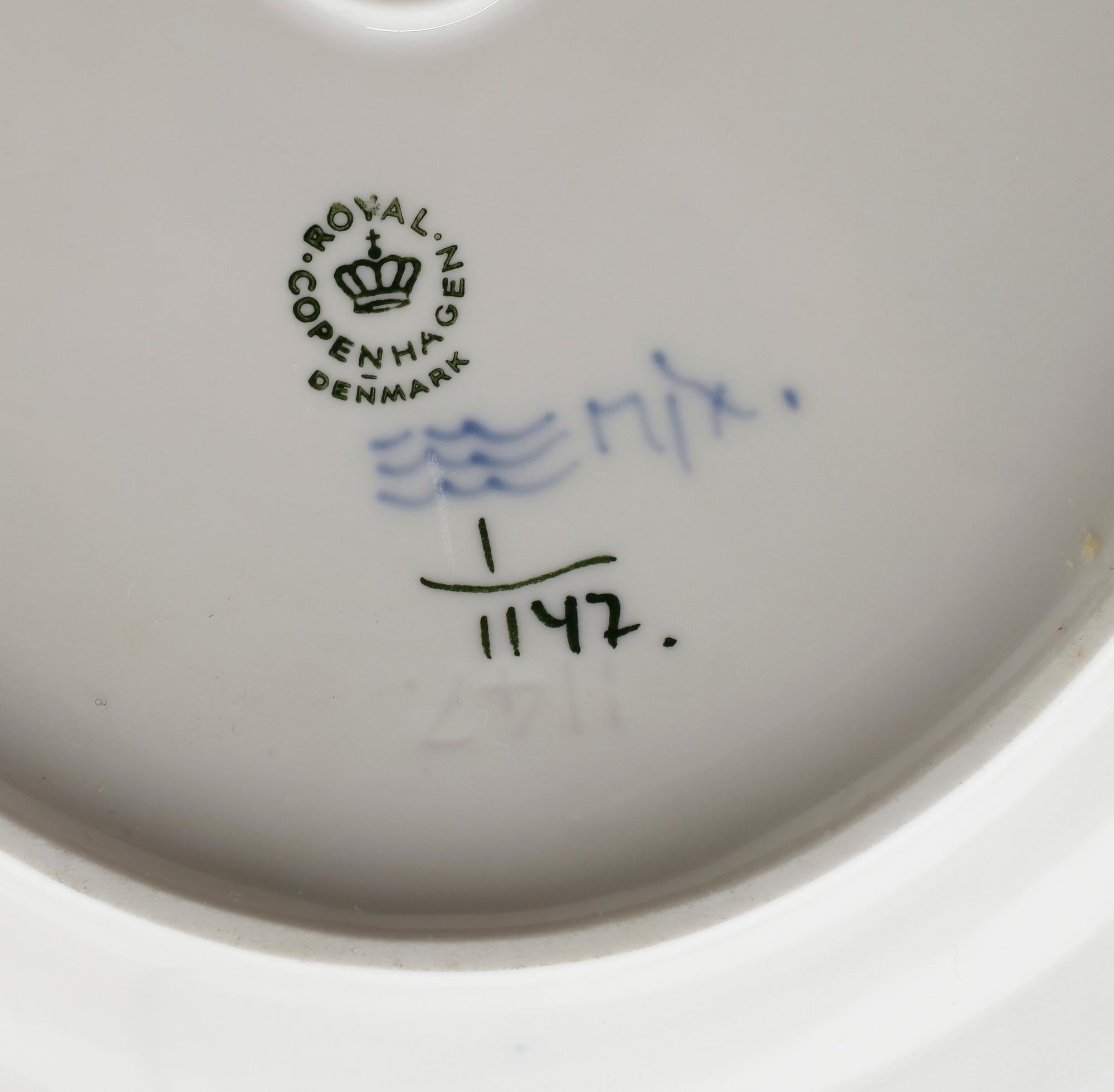 SERVISPORSLIN, 5 delar, Royal Copenhagen.