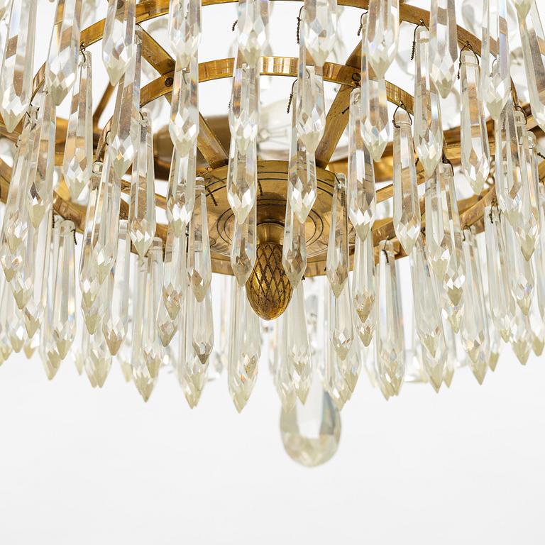 Ljuskrona, sengustaviansk stil, 1900-tal.