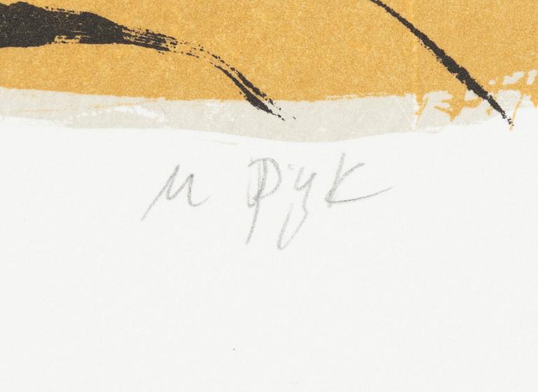 Madeleine Pyk, a signed litograph, numbered 172/200.