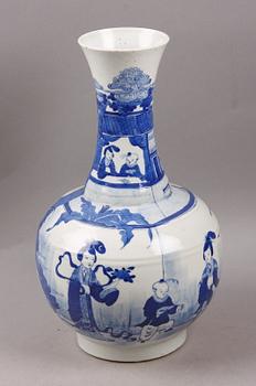 VAS, porslin, Kangxi-stil, Kina, 1900-tal.