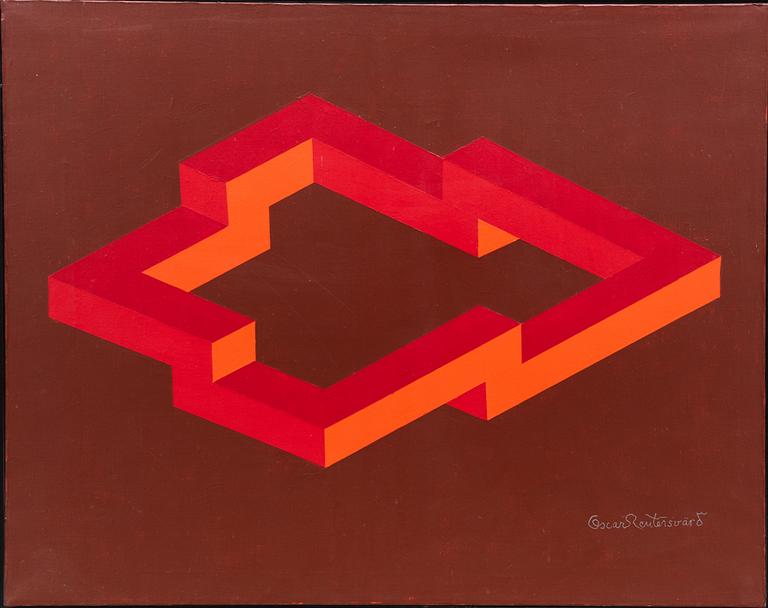 Oscar Reutersvärd, Komposition.