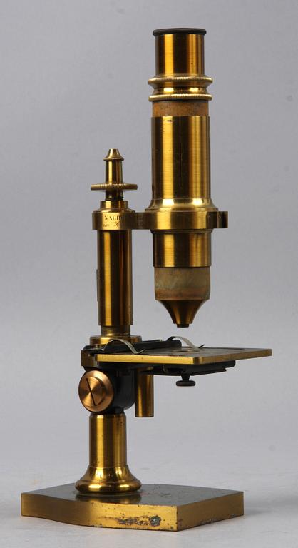 MIKROSKOP, Nachet & Fils. 1900-tal.