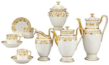 537. A French Empire Tea and Coffee service, first half of 19th Century.