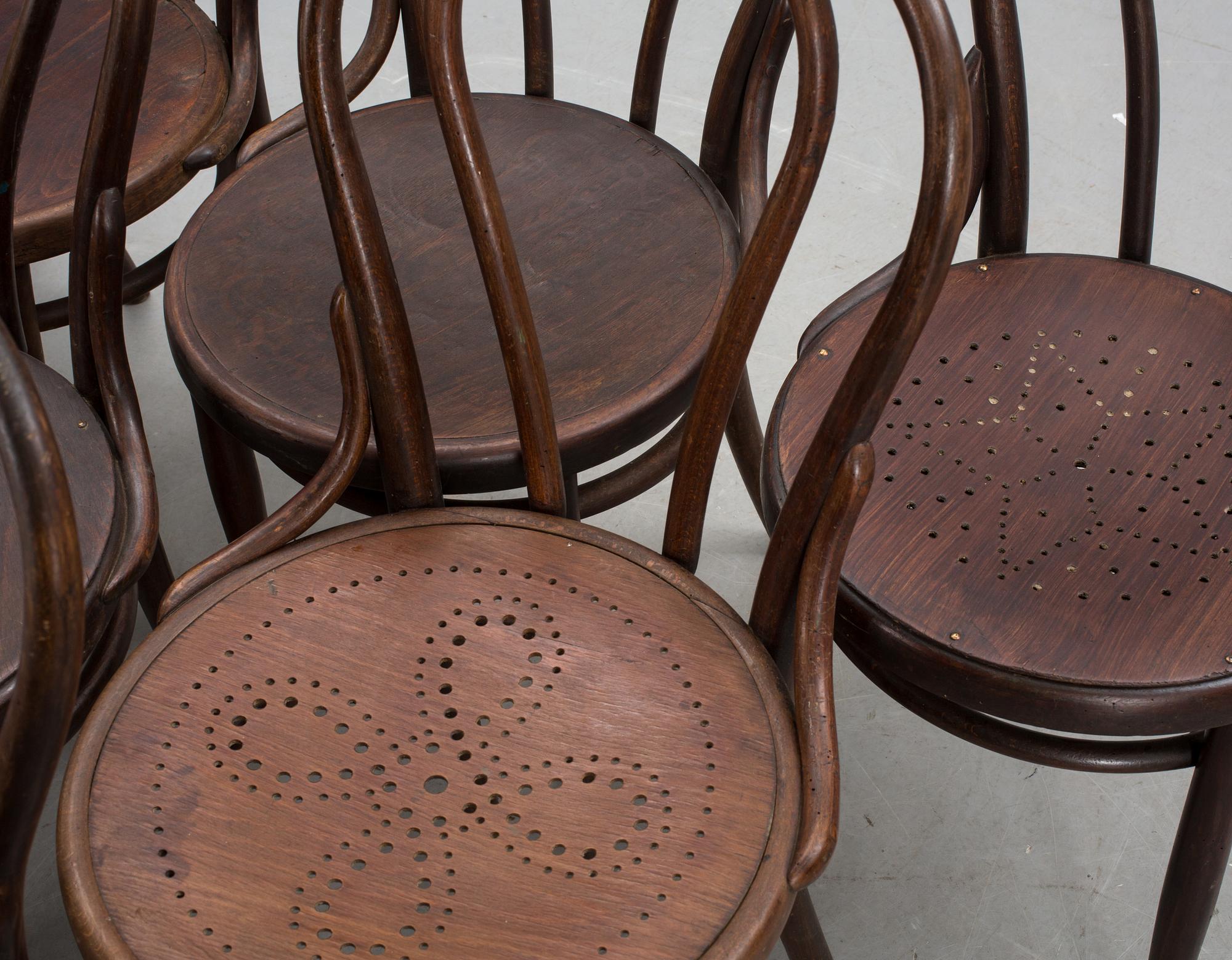 STOLAR, 10 snarlika, Thonet, J&J Kohn. mm.