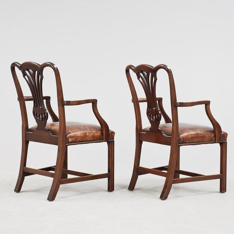 STOLAR 10st samt KARMSTOLAR 2st, Bevan Funnell, 1900-talets slut.