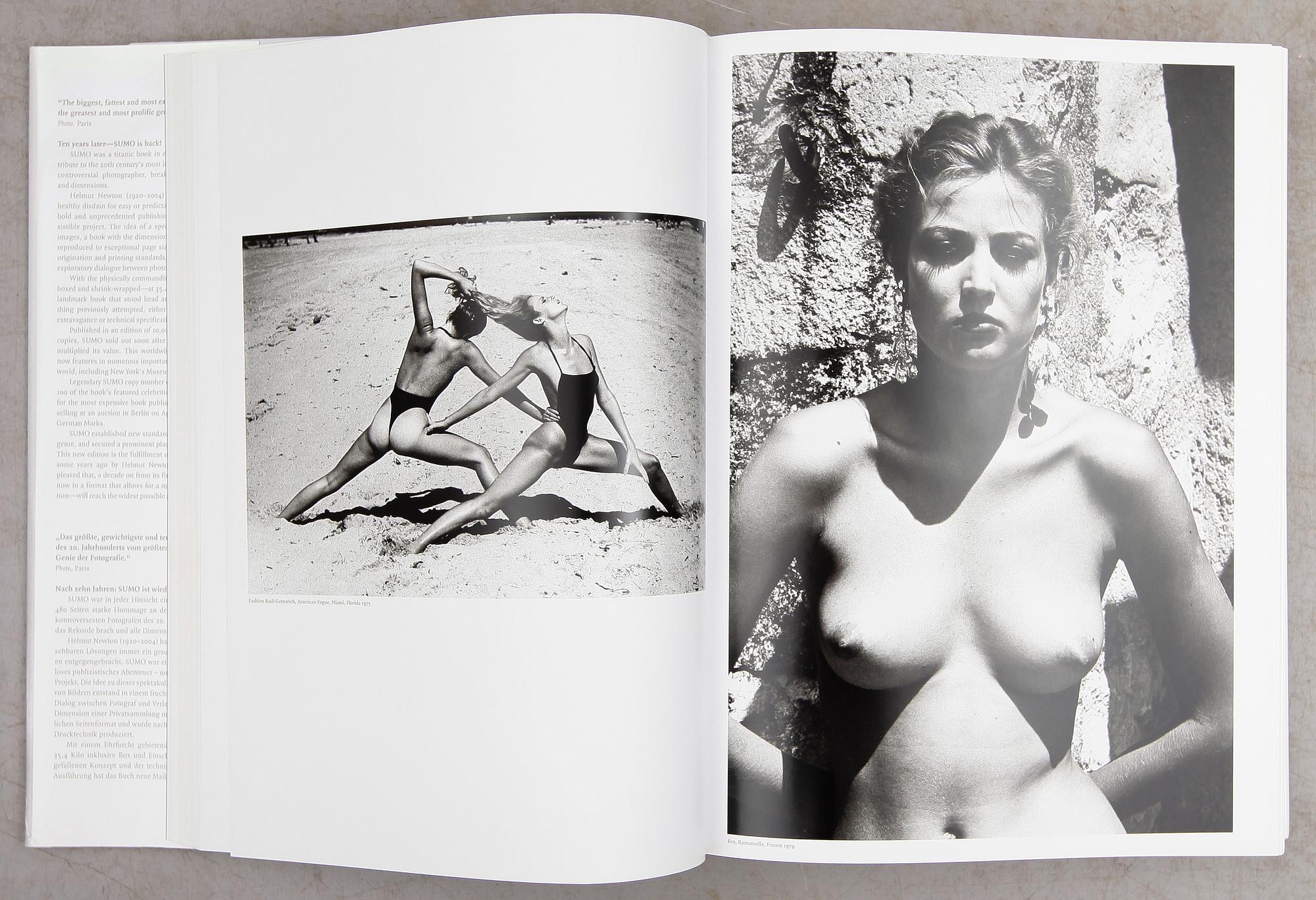 BOK: Helmut Newton edited by June Newton, Taschen 2009.
