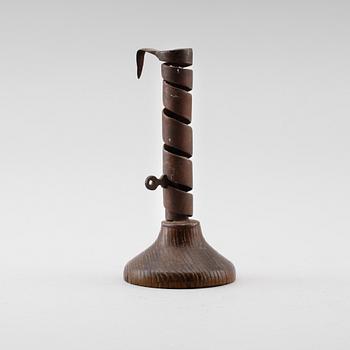 LJUSSTAKE, smide, 1700-tal.