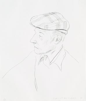 236. David Hockney, "William Burroughs".