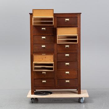 An office cupboard, first half of the 20th Century.