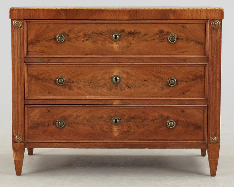 BYRÅ, gustaviansk stil, 1800 slut.