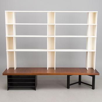 A 1960/1970s 'Välipala' shelf for HMN Huonekalu Mikko Nupponen, Lahti, Finland.