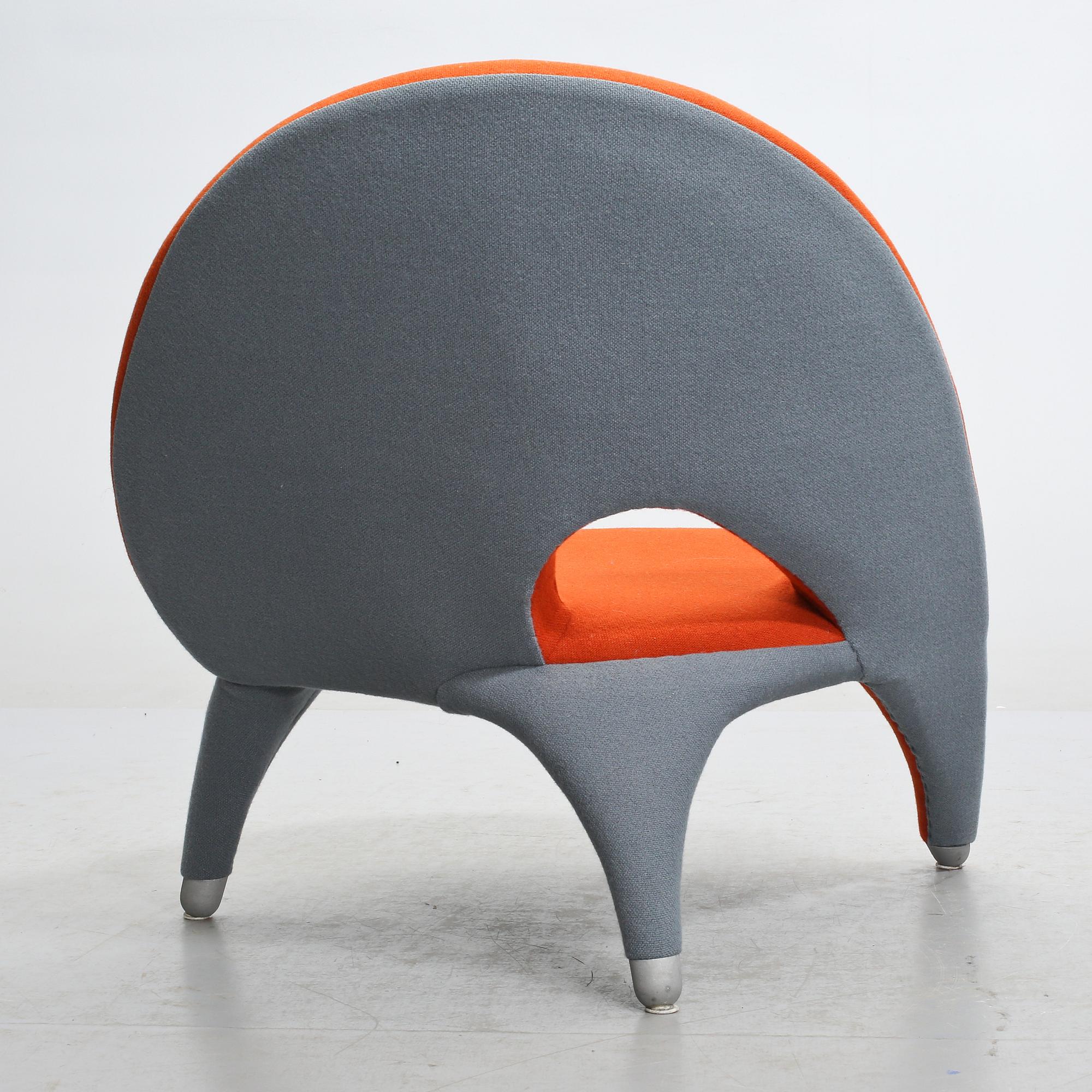 FÅTÖLJ, "Arabesk", Folke Jansson för Jonas Ihreborn, 1900-talets slut/2000-talets början.