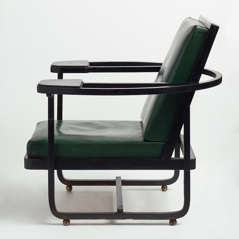 Carl Bergsten, an armchair, by Gemla Leksaksfabrik Diö, for the exhibition in Norrköping Sweden 1906.