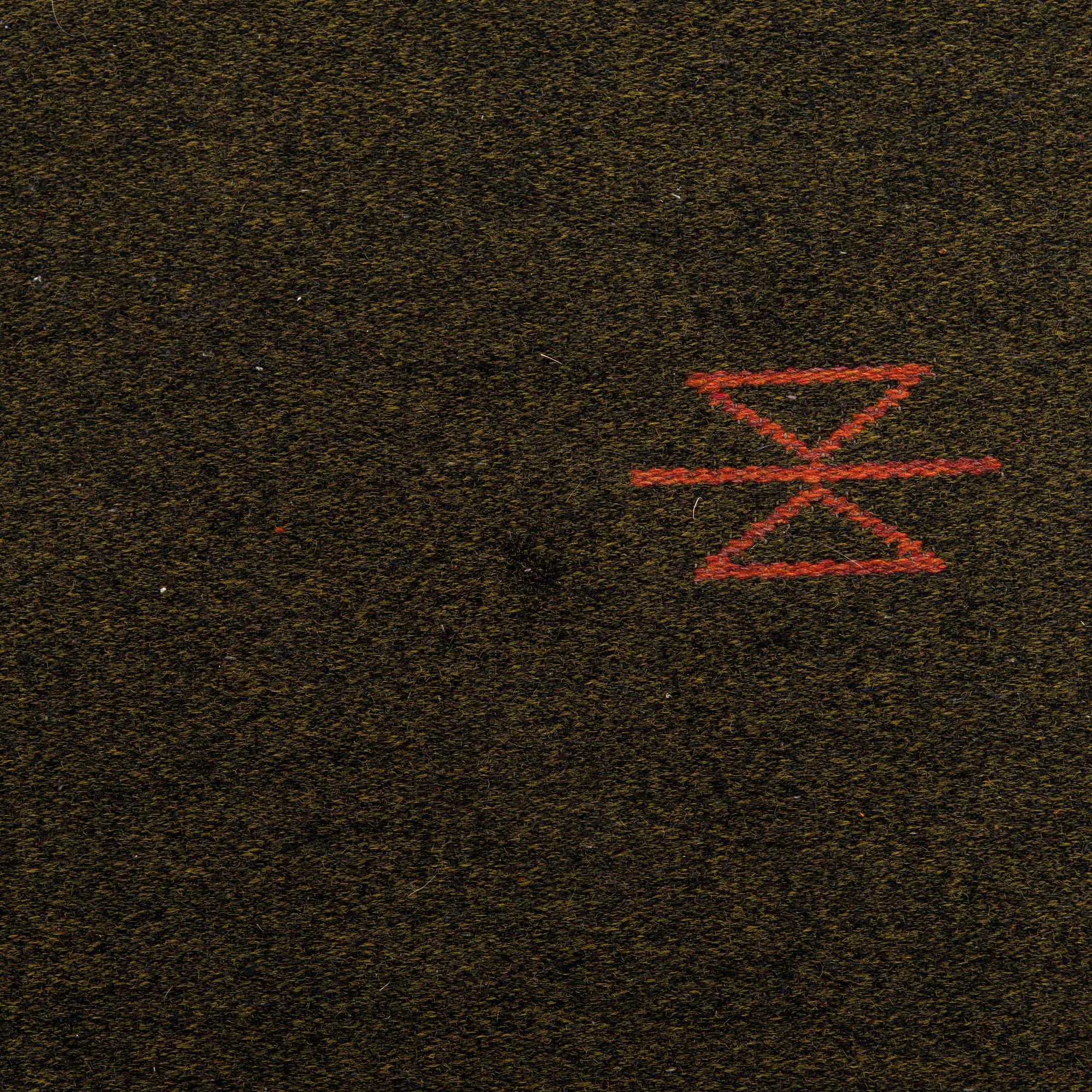Aappo Härkönen, hårgarnsmatta, Vaasan Mattokutomo, Finland, 1950/60-tal, Ca 300 x 180 cm.