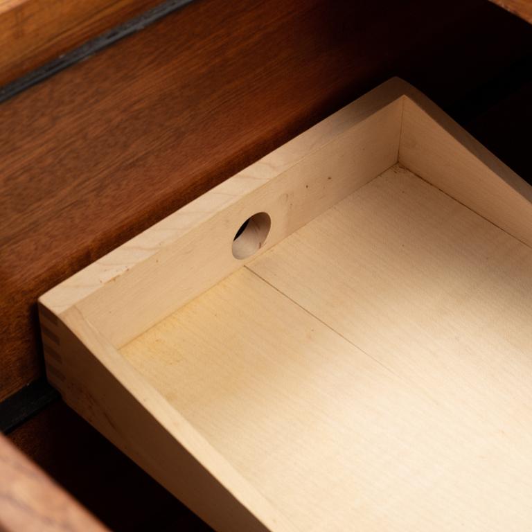 A teak bar cabinet by Verner Panton, Studioline, 1960's.