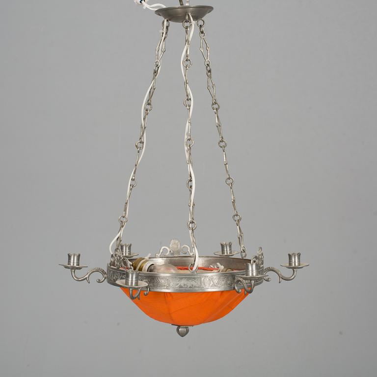 TAKAMPEL, tenn, empirstil, utländska stämplar, 1920-tal.