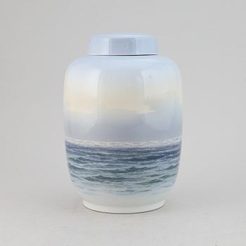 A porcelain vas from Royal Copenhagen, Denmark.
