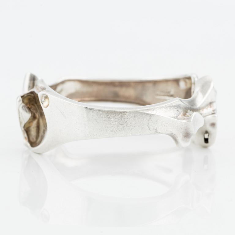 Björn Weckström, bracelet, "Zelda", sterling silver. Lapponia 1982.