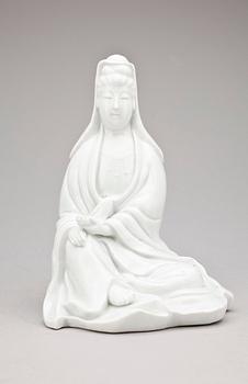 GUANYIN, blanc de chine, Kina, 1800/1900-tal.