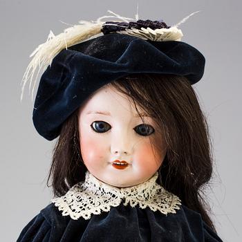 A bisque head doll by S.F.B.J, Paris, France, 1910s.