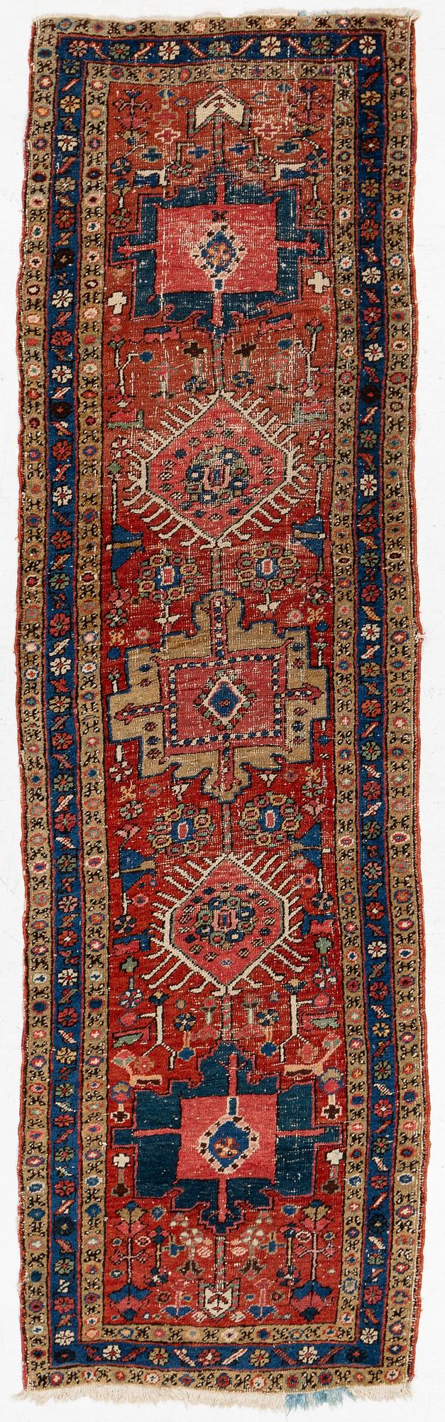 Gallerimatta, orientalisk, ca, 310 x 88 cm.